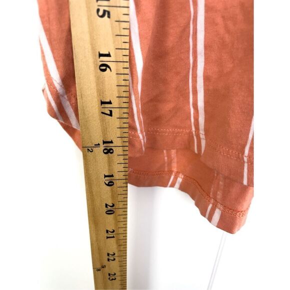 RVCA‎ Crown Washed Coral Striped Tank Top Size S - Picture 9 of 11